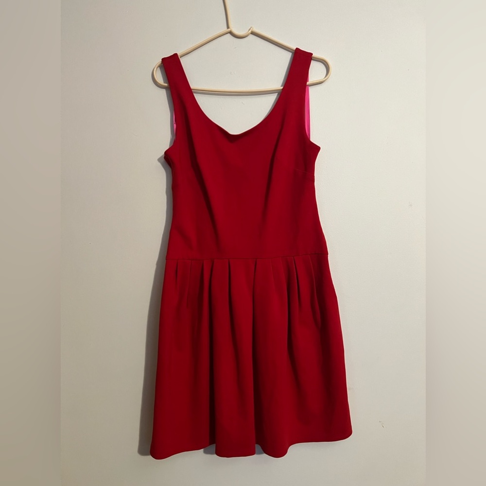 Betsy Johnson red bow dress